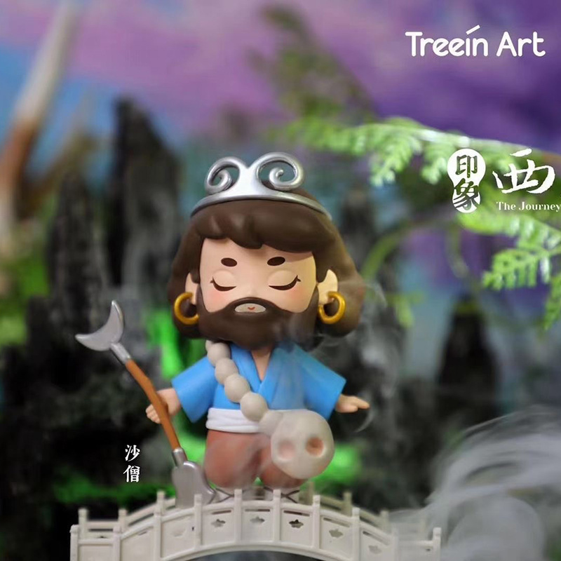 新款现货印象西游系列西游记唐僧盲盒手办娃娃惊喜盒潮玩摆件