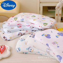 迪士尼可爱儿童针织棉迪士妮A类幼儿园小学生宝宝枕芯卡通印花月