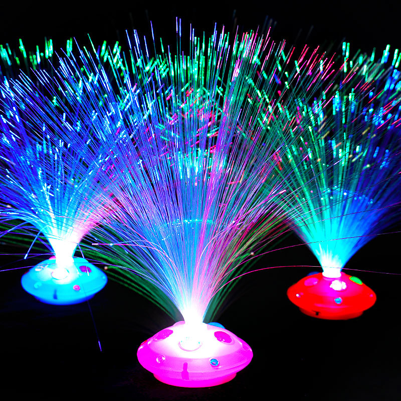 Optical Fiber Lamp Starry Sky Optic Fiber Flower Three Models Adjustable Night Market Toys Factory Wholesale Hot Sale