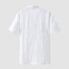 dad Chinese style T-shirt Short sleeved Trend men's wear Easy Flax half sleeve Tang costume clothes dad Chinese style T-shirt Short sleeved Trend men's wear Easy Flax half sleeve Tang costume clothes