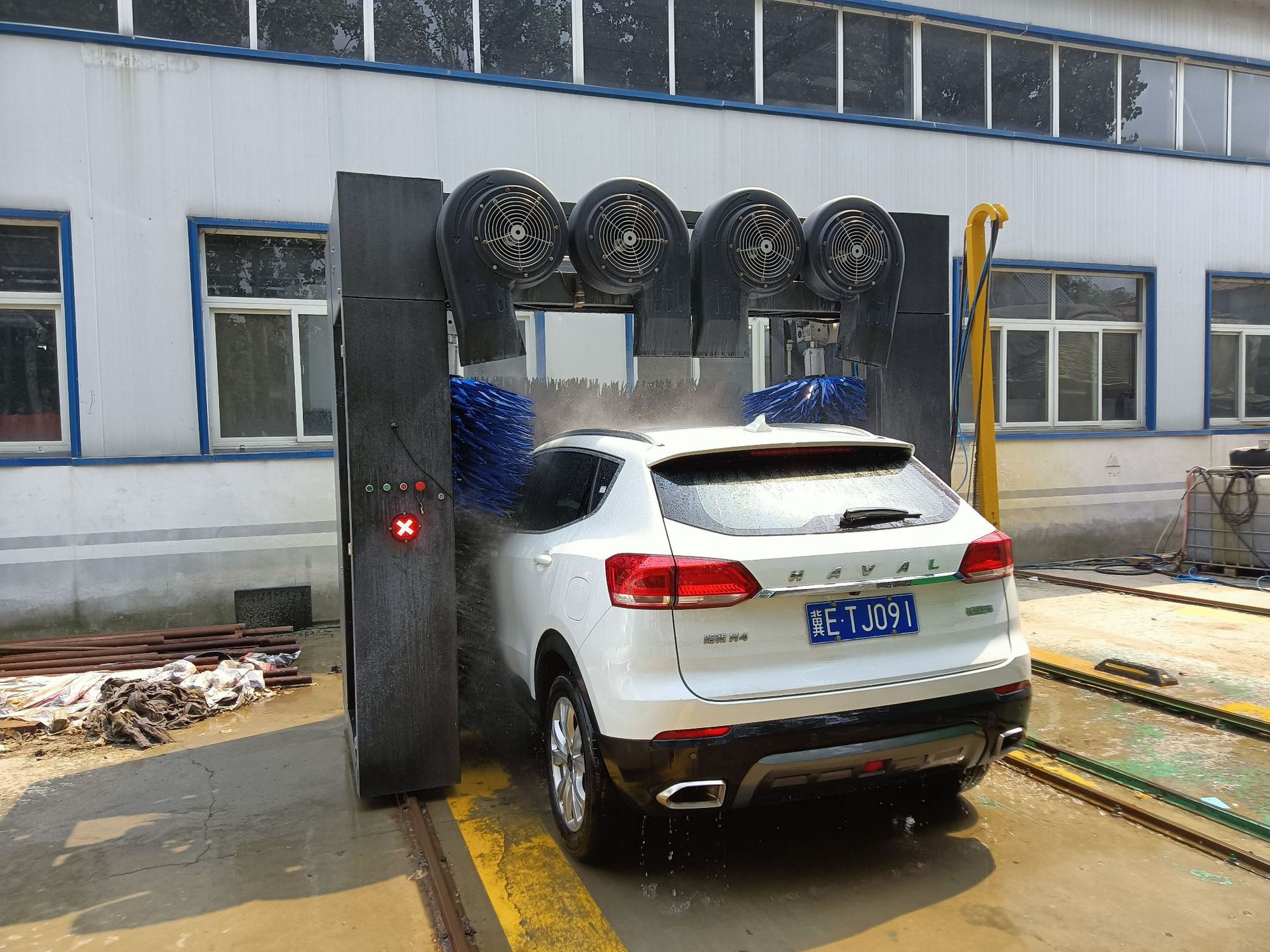鼎源往返龙门全自动洗车机加油站商用大型智能电脑洗车房带风干