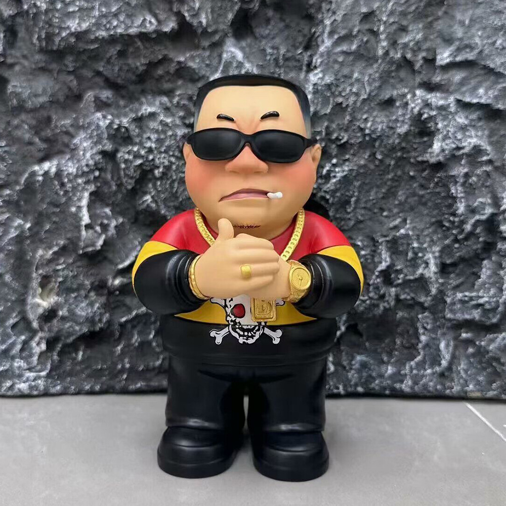 新款东北辽宁地区狠人范德彪 站姿手办摆件车载模型景品盒装批发-阿里