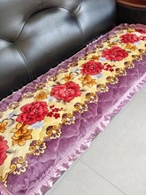 红木沙发垫防滑毛绒素色沙发垫四季通用坐垫办公室皮沙发长椅座垫