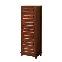 K532批发实木斗柜多层落地杂物储物柜靠墙免安装夹缝抽屉式收纳柜