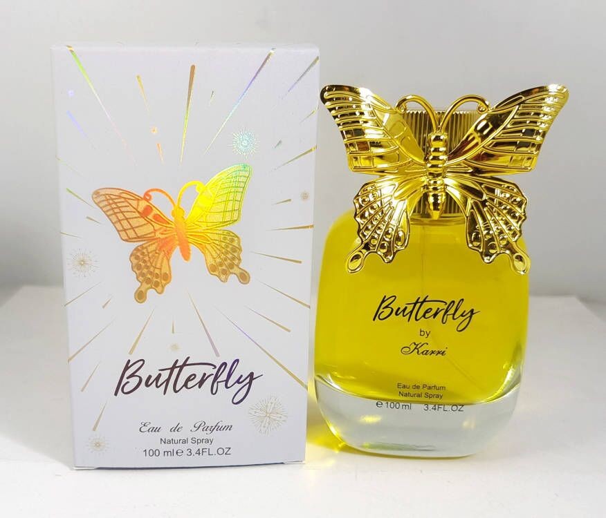 Exclusive for Cross-Border Butterfly Perfume for Women Bowknot Fresh Romantic Floral and Fruity Lasting Fragrance Eau De Toilette