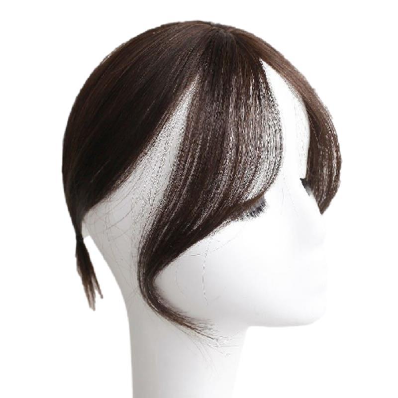 八字刘海假发片女中分无痕全头假发网红法式无痕两侧中分假刘海