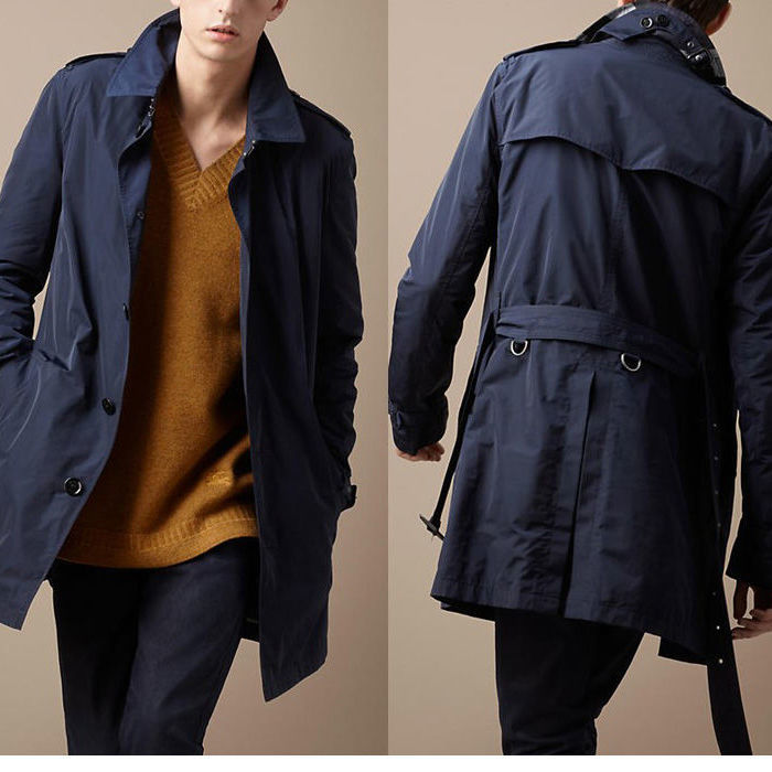 情侣风衣外套长款