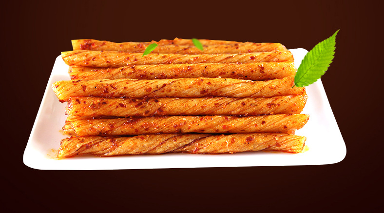 喜洽素牛筋辣条辣片麻辣丝素食调味面制品怀旧零食小吃鸡筋面筋