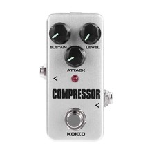 Portable Guitar Effect Pedal Compressor Booster Distortion O