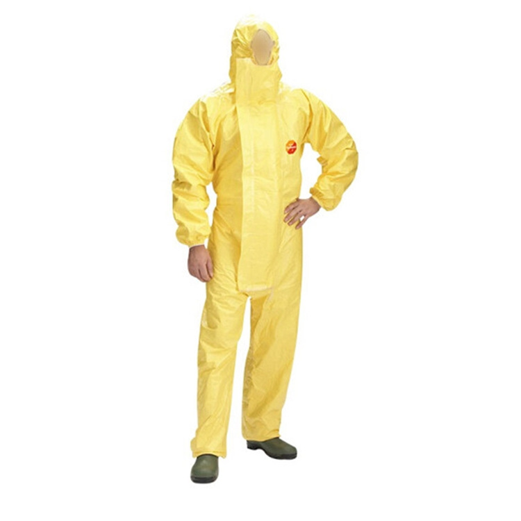 杜邦tychem2000 原杜邦c级耐酸碱化学防护服 黄色-阿里巴巴