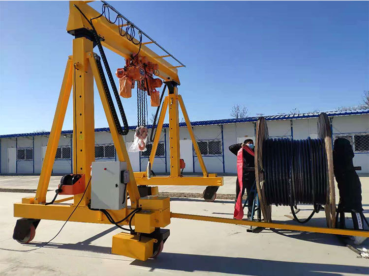 龙门架无轨电动行走龙门吊起重机械电动葫芦吊机移动式龙门吊架