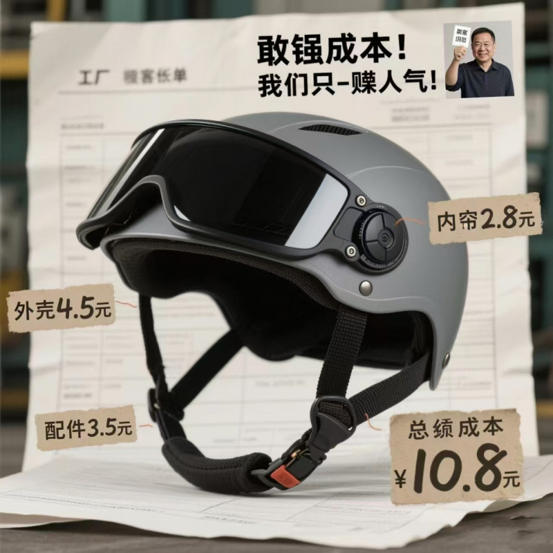新国标3C认证电瓶电动车头盔四季通用防晒盔男女摩托车头盔安全帽