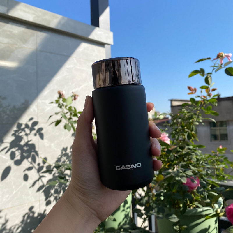 Cassino Mini Thermal Mug Female 316 Stainless Steel Portable and Simple Small Pocket Small Capacity Cup 230ml