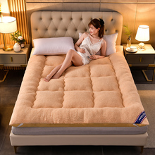 加厚羊羔绒床垫床褥1.5m床1.8米榻榻米护垫双人床褥子垫被2x2杨之