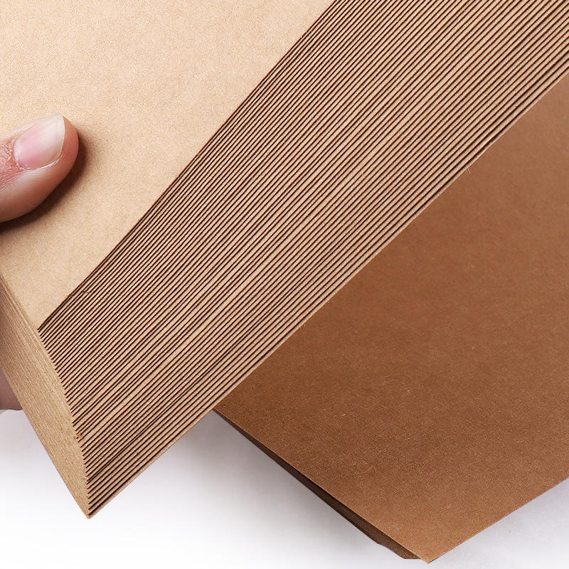 a4/a3牛皮纸230克美术硬牛皮卡纸8开4k卷宗凭证书绘画画纸