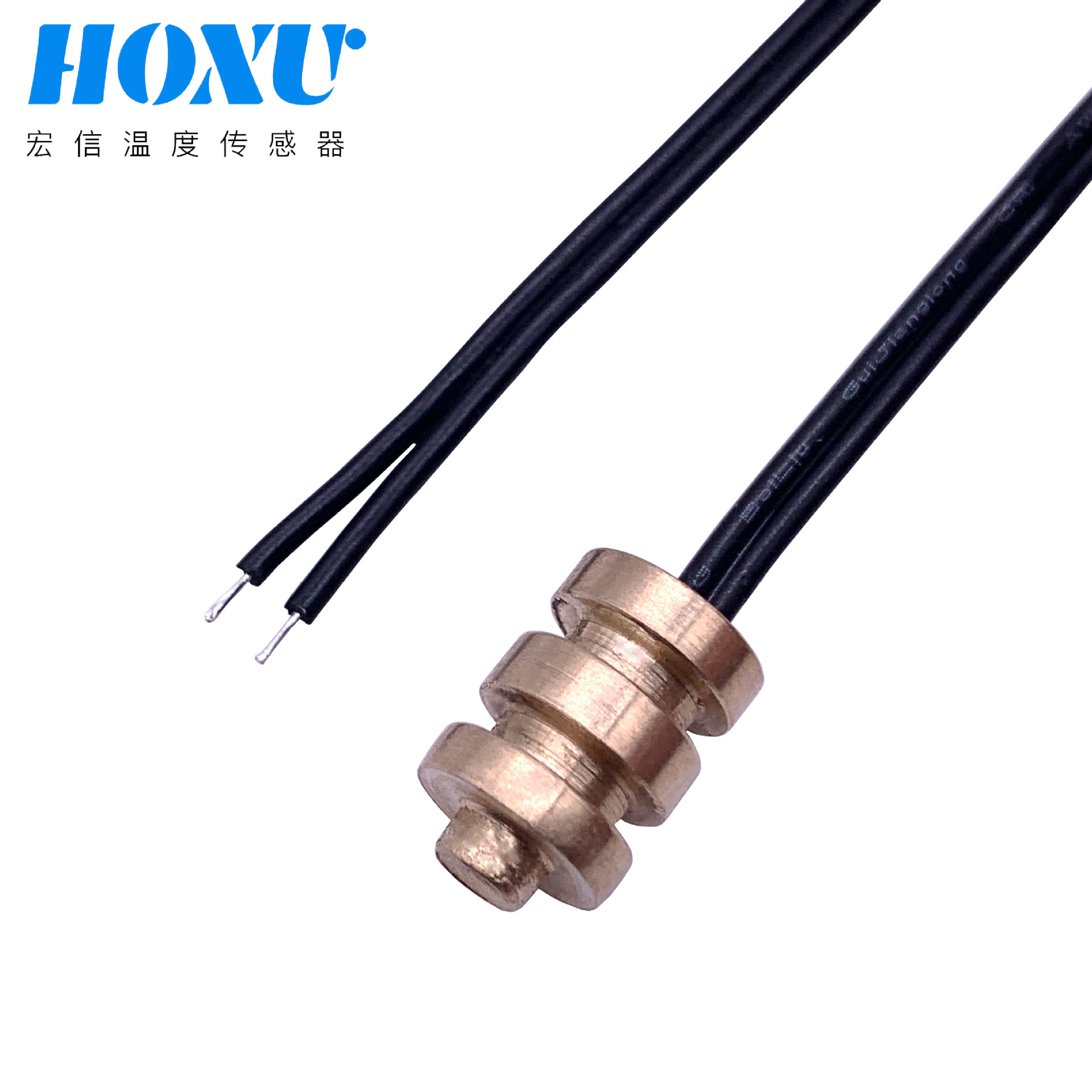 定制铜头ntc温度传感器 不锈钢铜镀镍10k3950测温控温传感器探头