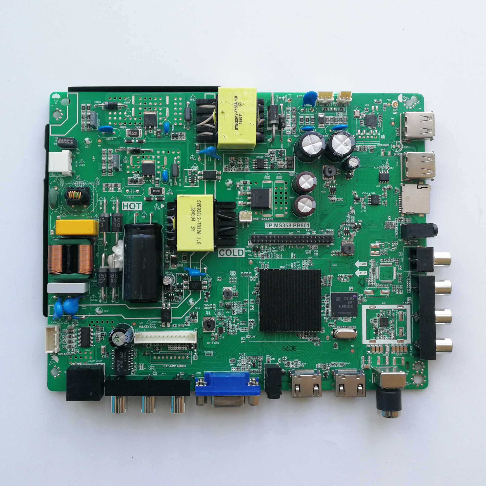 4k液晶智能网络电视三合一主板 tp.sk708d.pc821/tp.ms358.pb801