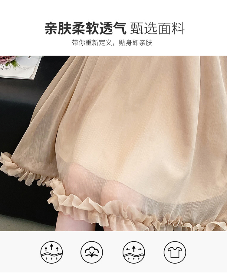 女童挂脖连衣裙夏季2024新款儿童女孩大童夏装洋气公主裙吊带裙子详情9