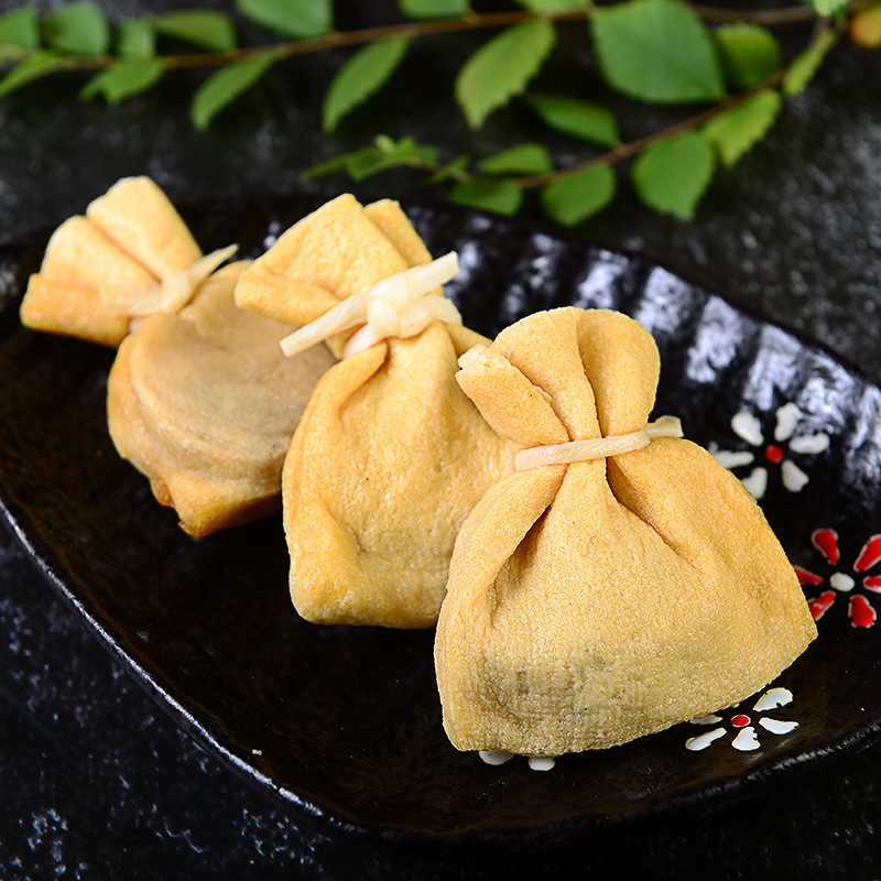 糯米福袋800g链锁便利店关东煮食材40个装火锅城串串香麻辣烫专供