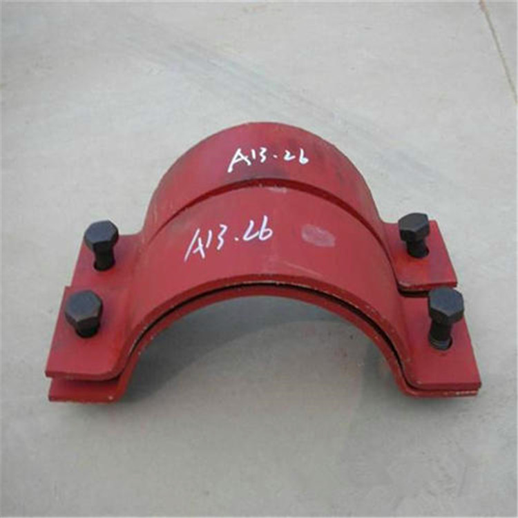 厂家供应 管道支吊架双孔三孔管夹 a5基准型双螺栓管夹 u型长管夹