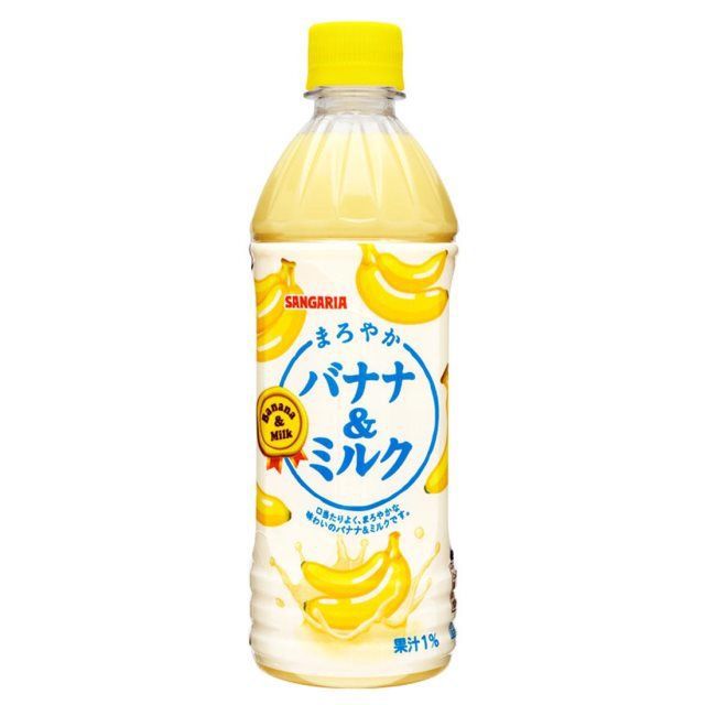 日本进口果汁饮料即饮三佳利 香蕉椰子草莓牛奶/混合水果果汁饮