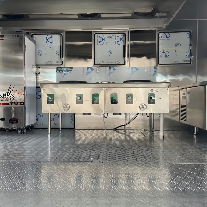 江淮蓝牌 餐饮保障炊事车 移动宴会车户外作业宿营淋浴厕所车