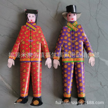 福竺殡葬用品 厂家批发纸活纸扎 成品纸人 童男女  祭祀纸品