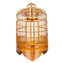 画眉鸟笼布广笼清远衣黑色白条式罩衣高档配件双层圆型36生头换毛