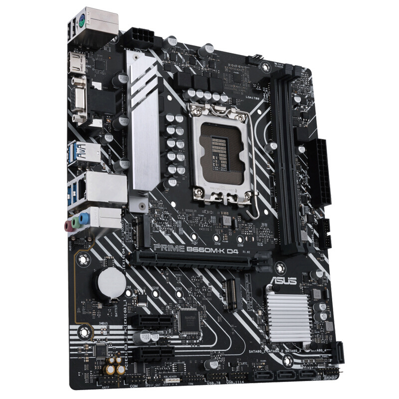 适用于华硕(asus)prime b660m-k d4 主板 支持cpu i5 12400f