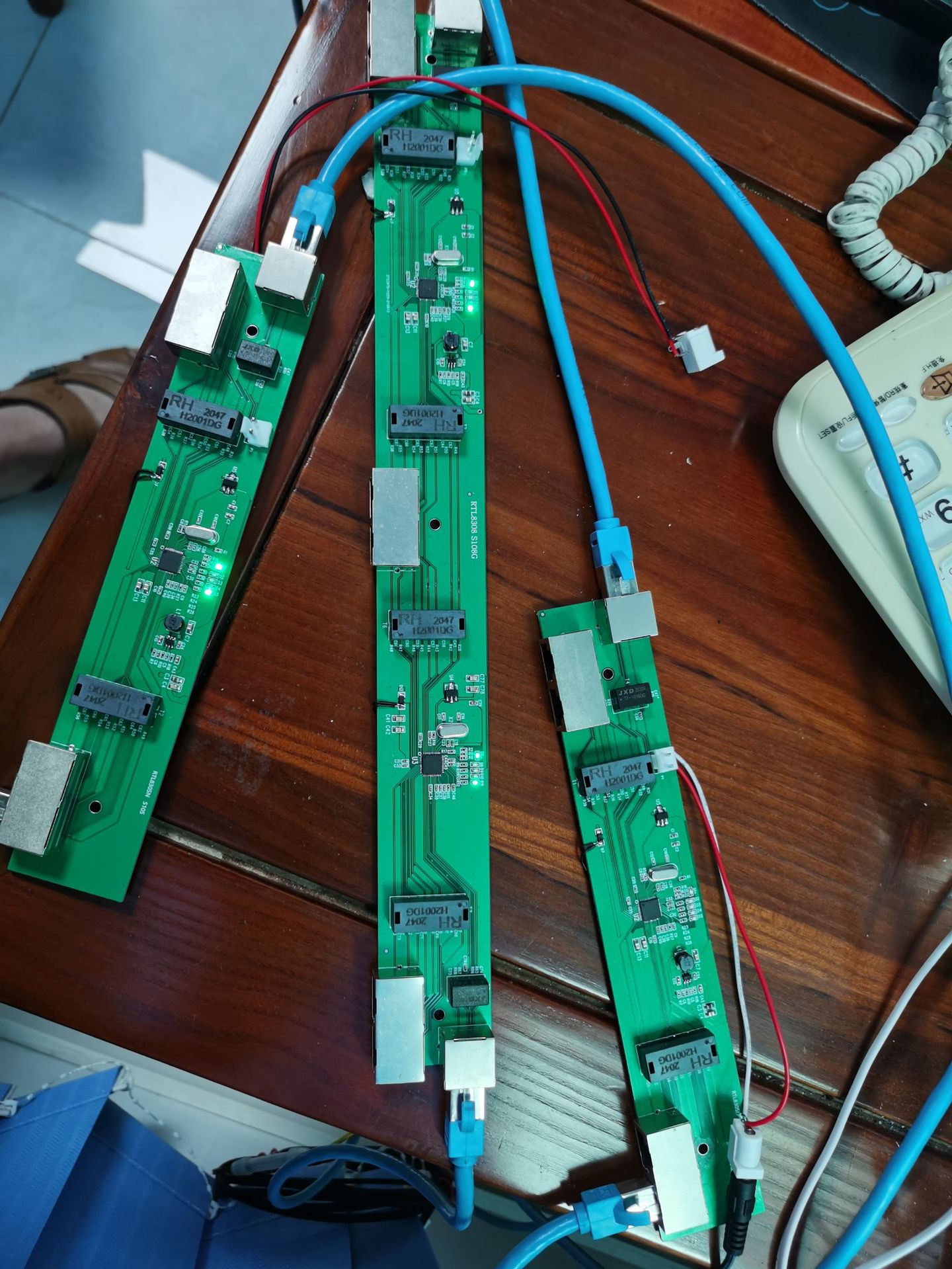 8口网络交换机主板网络模块百兆交换机机柜模块定做