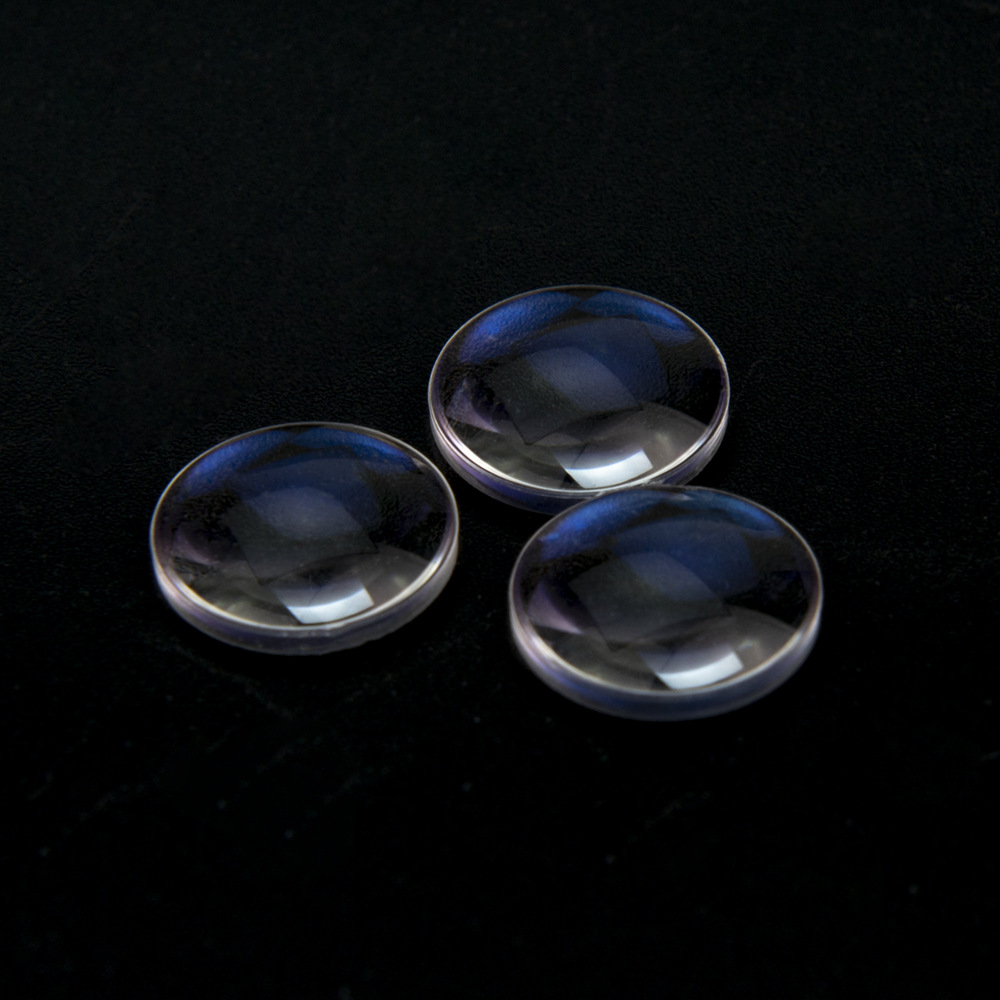 光学镀膜凸透镜wl摩托车灯透镜车灯镜鱼眼灯透镜led双光平凸透镜