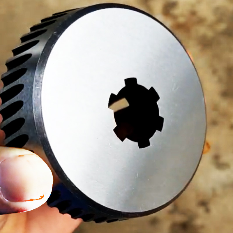 滚剪坡口倒角机刀盘不锈钢碳钢钢板纵剪修毛刺自动行进滚切机刀片