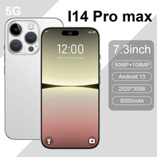 跨境手机i14promax7.3英寸安卓手机1300万像素4G智能手3+64GB机.