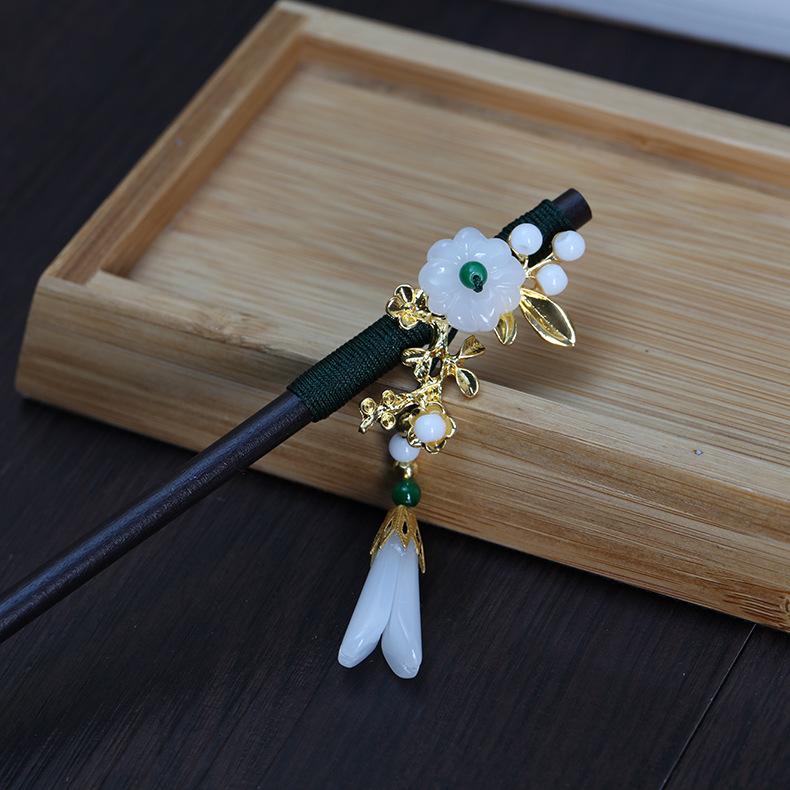 古风发簪女 流苏步摇簪子古装汉服盘发钗子影楼写真流苏发钗现货