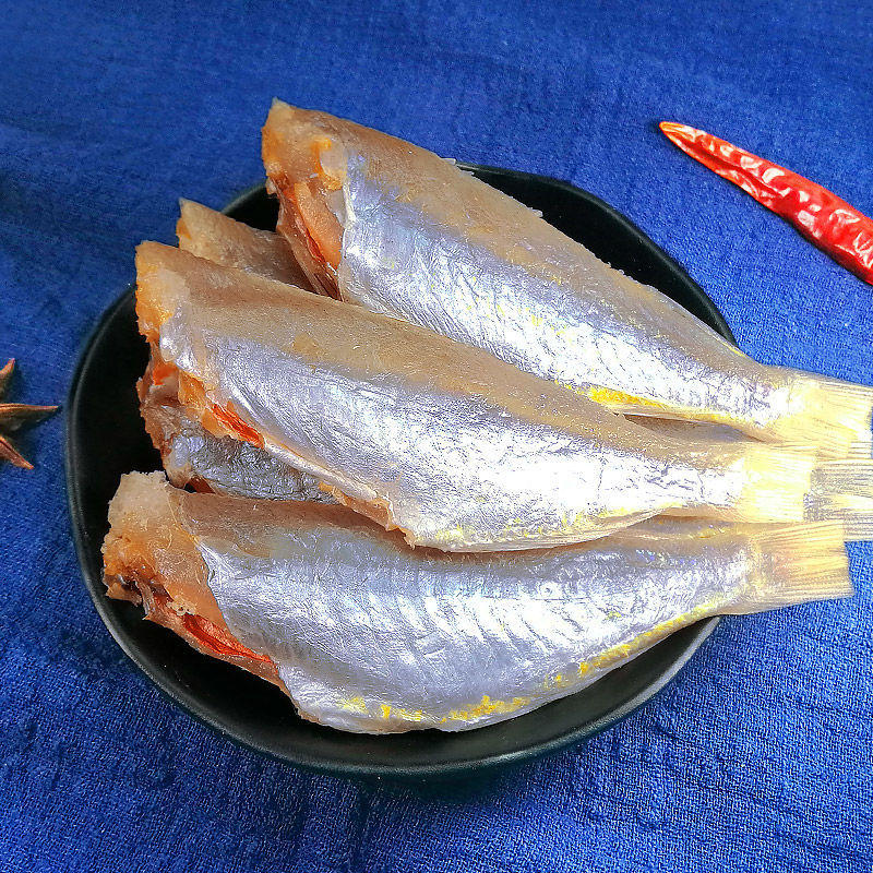 咸鱼干批发渔民自晒红杉鱼干淡晒海鱼散装红三鱼干鱼干1g1g网红