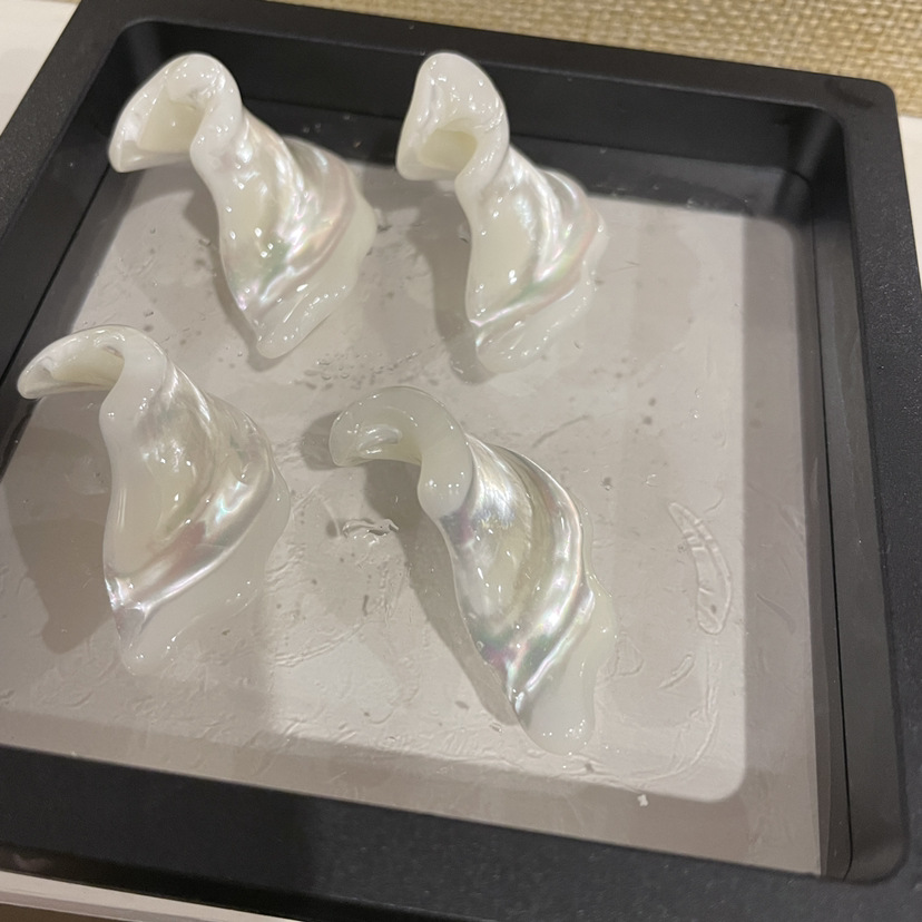 厂家直供天然马蹄螺贝壳浪漫配件 diy耳饰发簪古风配饰材料批发