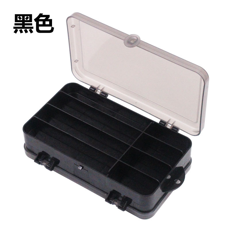 Factory Wholesale Soft Bait Hard Bait Bait Storage Box Double-Sided Split Box Portable Plastic Storage Box Accessory Box Fishing Gear