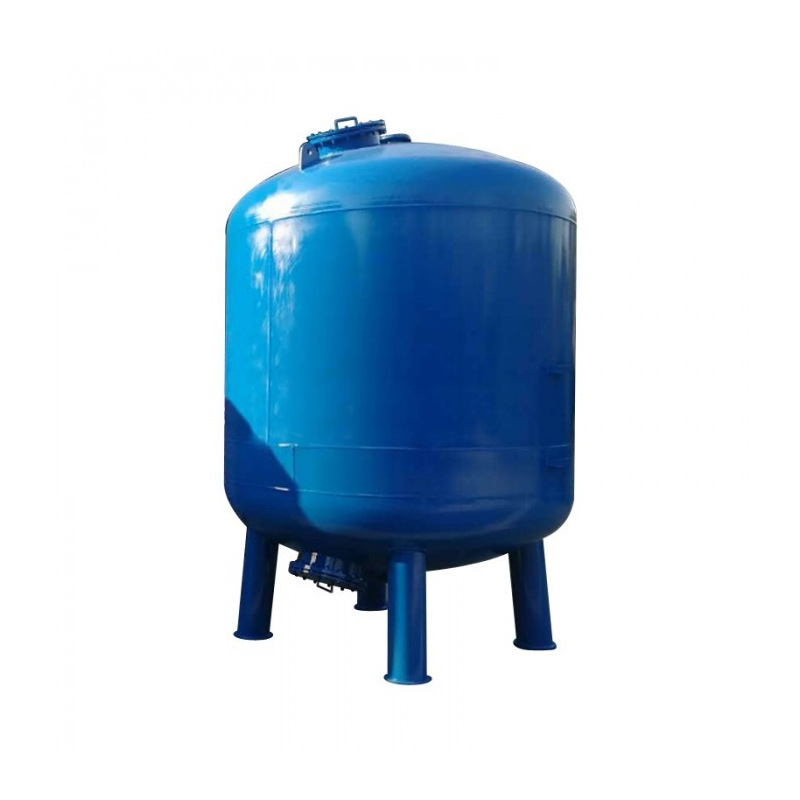 工业水处理前置过滤大型石英砂活性炭多介质玻璃钢碳钢衬胶过滤罐