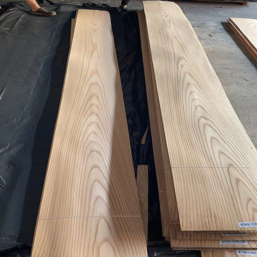 天然50丝厚皮红橡山纹木皮,品质优美,贴板染色都非常好