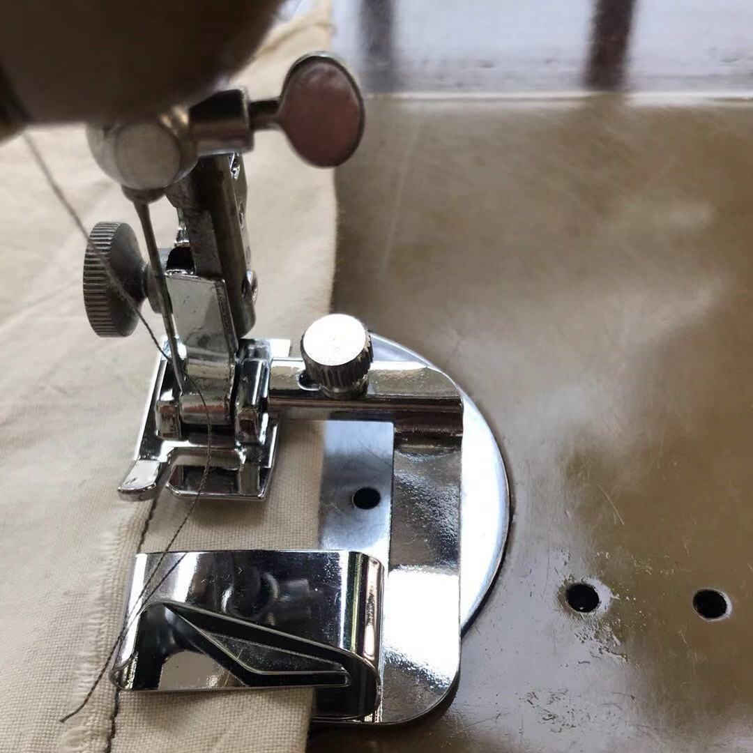 Hemming Slide Hemmer Domestic Multifunctional Sewing Machine Accessories Hemming Presser Foot Optional Size Pedal
