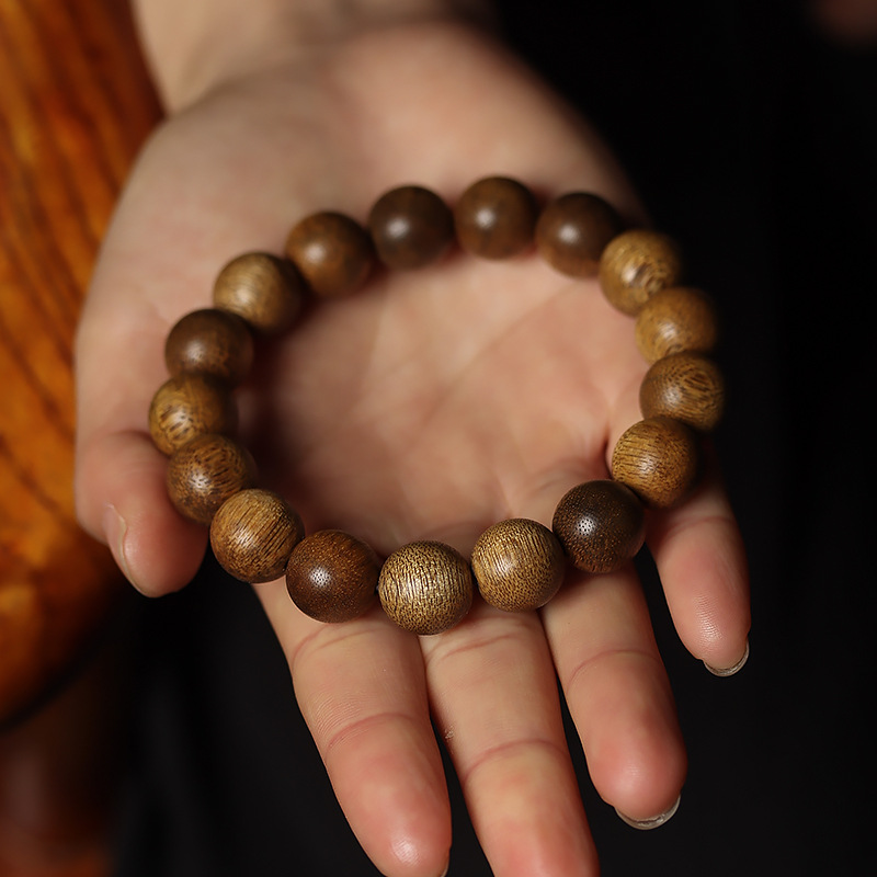 印尼达拉干浮水沉香手串老料加里曼丹沉香木佛珠念珠108颗手链女