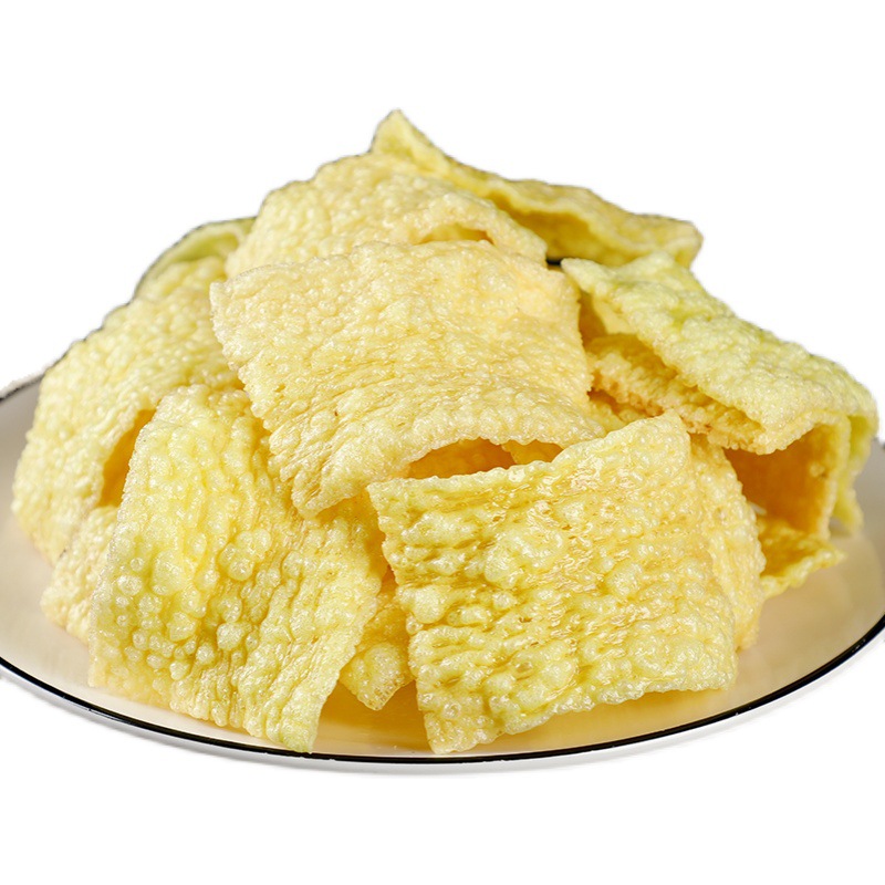 苦荞片荞麦锅巴需油炸零食云南特产半成品小吃散装苦荞薄片整箱