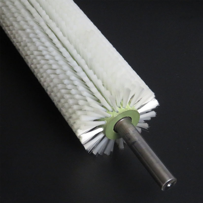 厂家直销清扫器电动滚轮刷 除尘毛刷辊 自动洗车滚刷 圆形毛刷