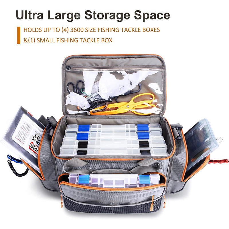 多功能手提包斜挎渔具包钓鱼钳子控鱼器单肩背包路亚饵套装-阿里巴巴