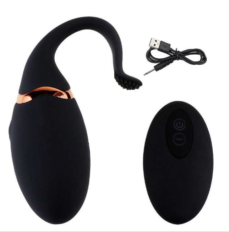 Usb Charging Wireless Remote Control Vibrator Fishtail Tadpole Wireless Remote Control Vibrator Sex Toys One-Piece Delivery