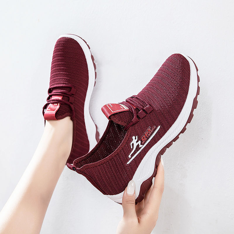 Spring and Autumn New Cross-Border Women's Shoes Casual Shoes Women's Walking Shoes Old Beijing Cloth Shoes Sneaker Factory Direct Deliver