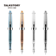 德国Talkstory演绎晶体系列入门级办公学生练字透明钢笔带吸墨器