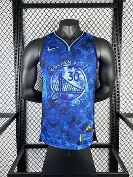 23赛季 荣耀版 勇士队 30号 库里运动休闲篮球服nba球衣-阿里巴巴