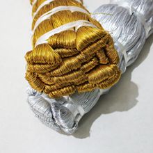 吊牌线金丝绳金银线线绳棉纱芯无弹绳服装辅料工艺品中国结编绳