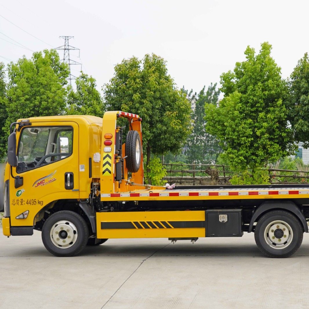 江铃凯运清障车 蓝牌小型一拖二道路救援抢险车城市违章救援